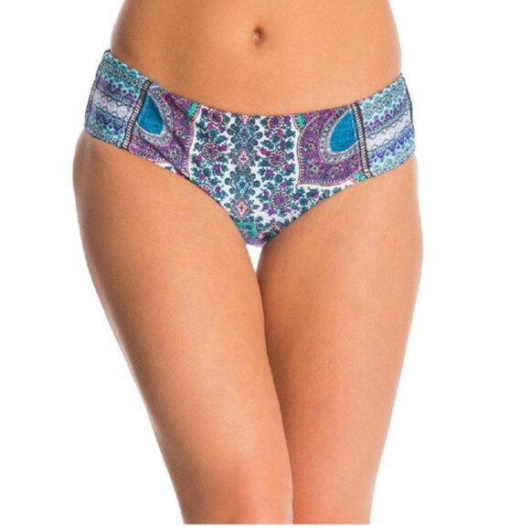 Nanette Lepore 'Paros Paisley Siren' Bikini Bottoms - Picture 1 of 9
